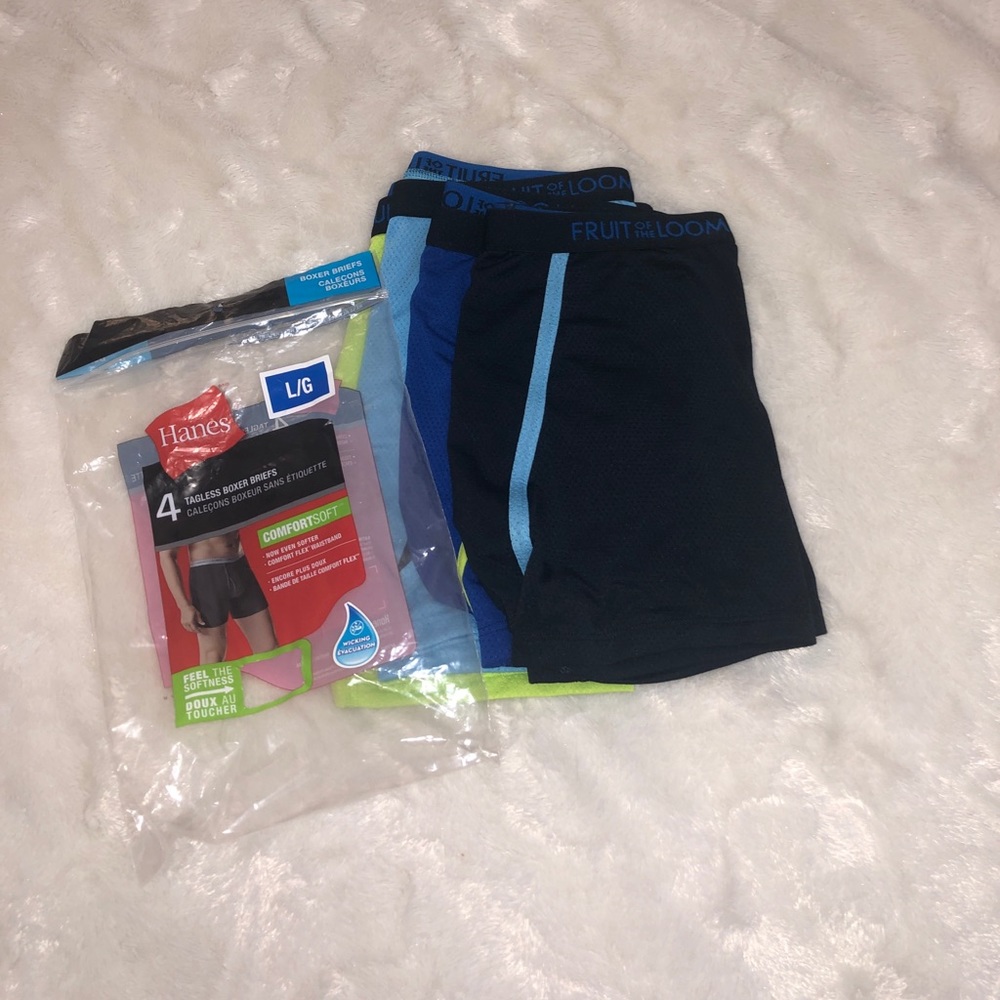 Brand new Hanes boxer briefs